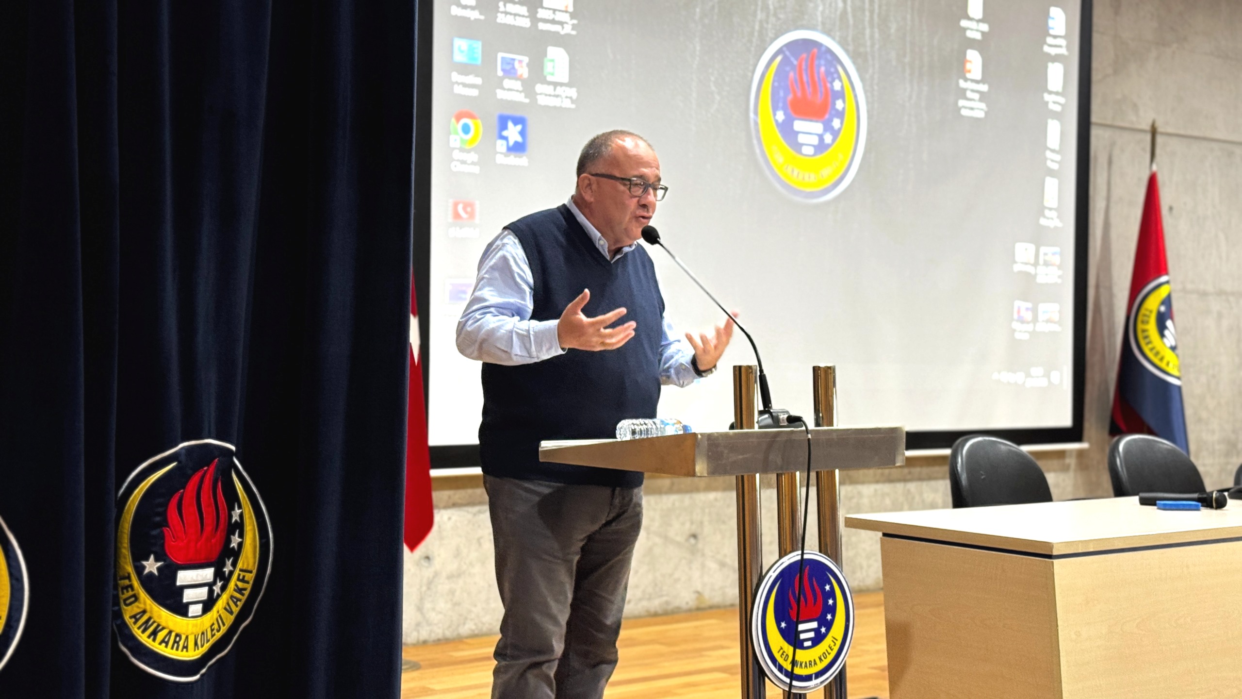 Mezunumuz Serhan Güngör'86 Okulumuza Konuk Oldu